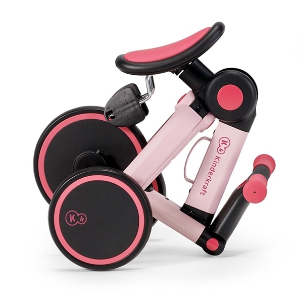 Kinderkraft Πτυσόμενο Τρίκυκλο Ποδήλατο 4Trike, Candy Pink