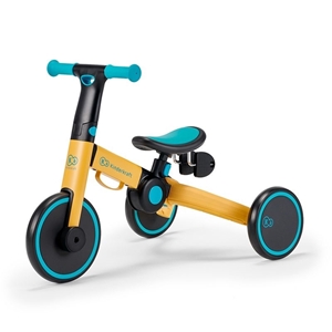 Kinderkraft Πτυσόμενο Τρίκυκλο Ποδήλατο 4Trike, Primrose Yellow