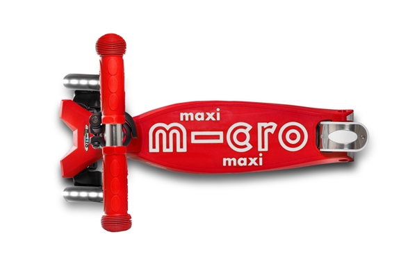 Micro Maxi Deluxe LED - Παιδικό Πατίνι Red