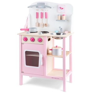 New Classic Toys Ξύλινη Κουζίνα Bon Appetit Pink