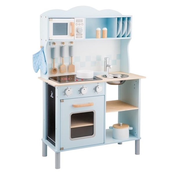 New Classic Toys Ξύλινη Κουζίνα Electric Cooking Blue