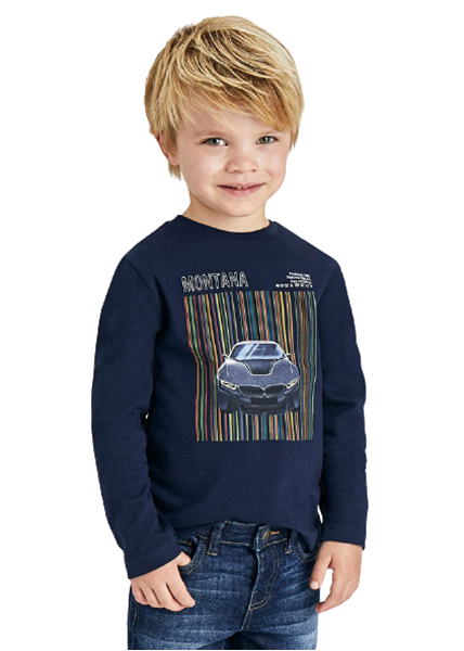 Mayoral Παιδική Μπλούζα Για Αγόρι Montana, Μπλέ