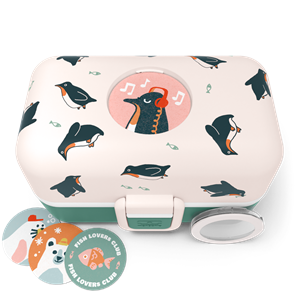 Picture of Monbento Φαγητοδοχείο Πλαστικό LunchBox Tresor - Penguin