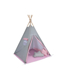 Baby Adventure Σκηνή Teepee Grey Pink Star