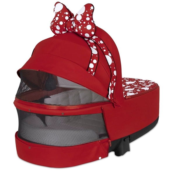 Cybex Lux Carry Cot for Priam - Petticoat Red Dark Red