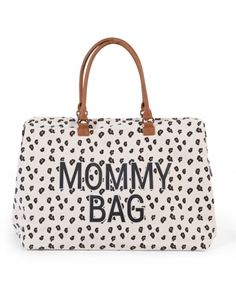 Childhome Τσάντα Αλλαγής Mommy Bag Big Canvas Leopard