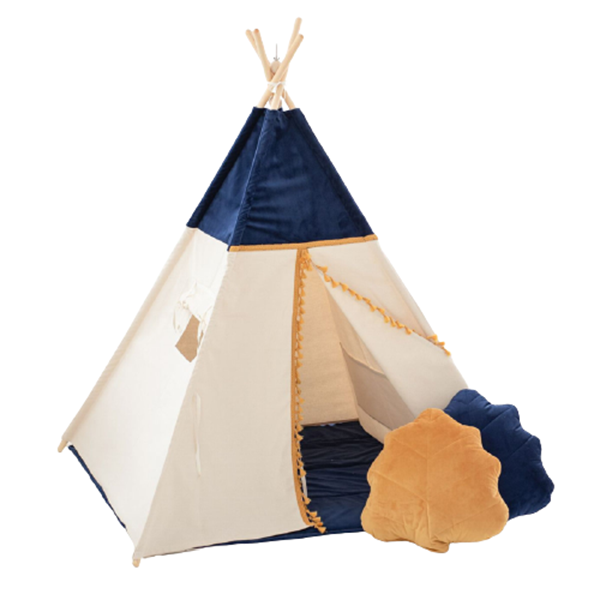 CozyDots Παιδική σκηνή Tepee Tent Velvet Blue