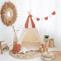 CozyDots Παιδική σκηνή Tepee Tent Candy Shop Red