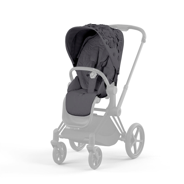 Cybex Κάθισμα Καροτσιού Priam Seat Pack 2022 Simply Flowers - Grey