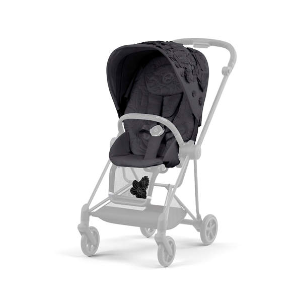 Cybex Κάθισμα Καροτσιού Mios Seat Pack 2022, Simply Flowers - Grey