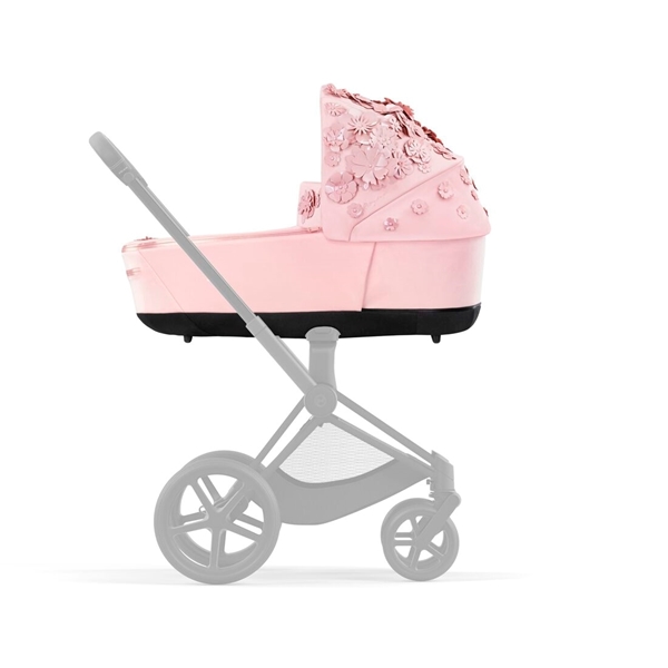 Cybex Lux Carry Cot for Priam 2022 - Simply Flowers - Pink