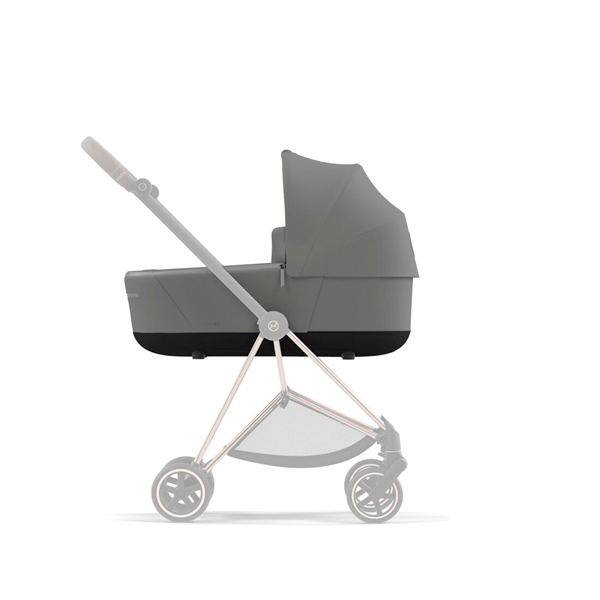 Cybex Lux Carry Cot for Mios 2022, Soho Grey