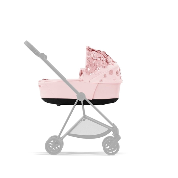 Cybex Lux Carry Cot for Mios 2022, Simply Flowers - Pink