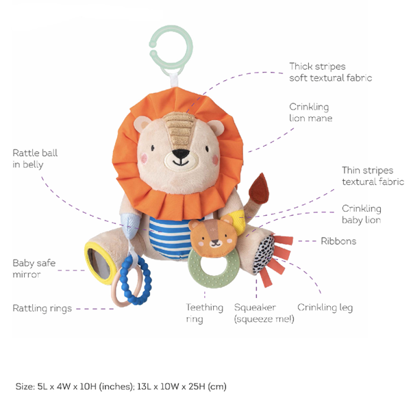 Taf Toys Παιχνίδι Δραστηριοτήτων Harry Lion Activity Doll