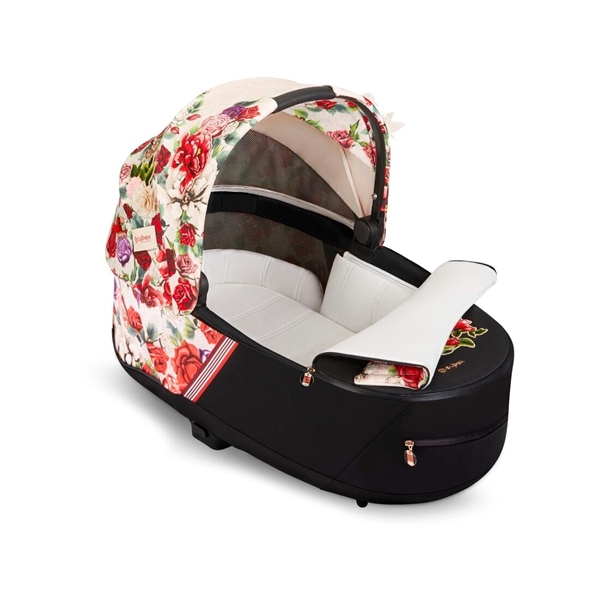 Cybex Lux Carry Cot for Mios 2022, Spring Blossom Light