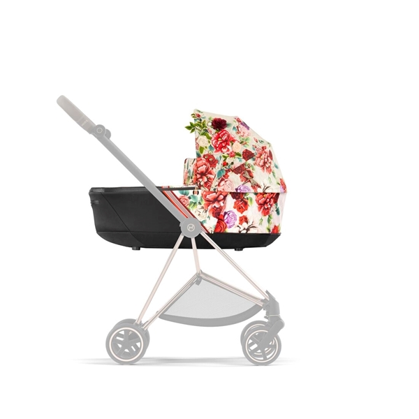 Cybex Lux Carry Cot for Mios 2022, Spring Blossom Light