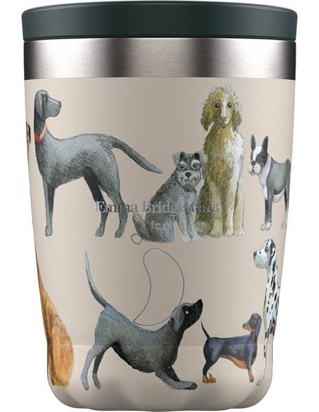 Chillys Θερμός Coffee Cup 340ml E.B. Dogs