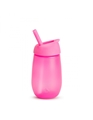 Munchkin Ποτήρι με Καλαμάκι Simple Clean Straw Cup Pink