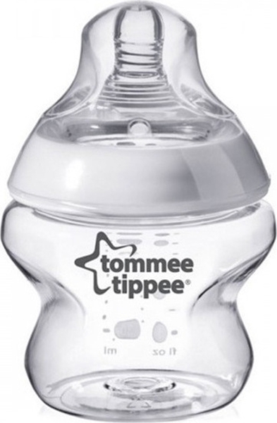 Tommee Tippee Πλαστικό Μπιμπερό Closer to Nature Μικρής Ροής 150ml