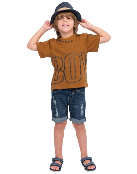 Energiers Παιδική Μπλούζα Για Αγόρι, Μελί