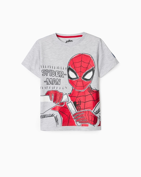 Zippy Μπλούζα Για Αγόρι Spiderman, Γκρί