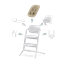 Cybex Καρεκλάκι Φαγητού Lemo Chair 4in1, All White