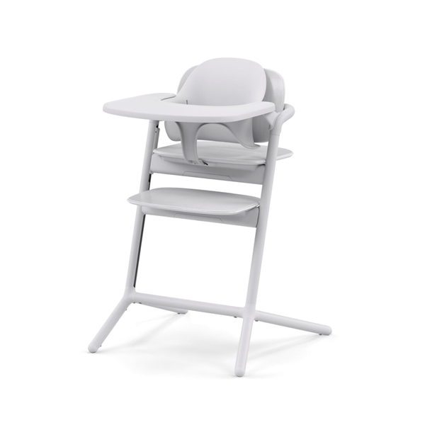 Cybex Καρεκλάκι Φαγητού Lemo Chair 3in1, All White