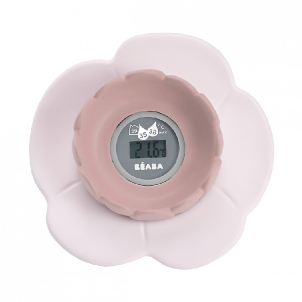 Beaba Ψηφιακό Θερμόμετρο Μπάνιου Lotus Old Pink