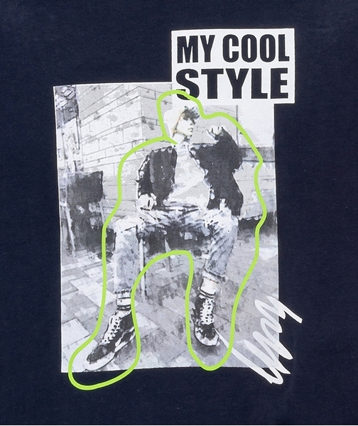 Funky Σετ Βερμούδα Μακώ Για Αγόρι My Cool Style, Μπλέ