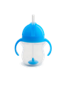 Munchkin Παιδικό Χρωματιστό Κύπελλο Με Ενσωματωμένο Καλαμάκι Blue 207ml.