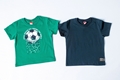 Joyce Παιδικό Σετ 2 Μπλούζες Μακώ Για Αγόρι, Πράσινο-Μπλέ 