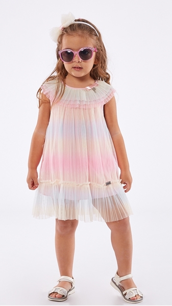 Picture of Εβίτα Fashion Παιδικό Φόρεμα Με Τούλι, Ουράνιο Τόξο