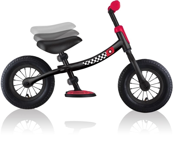 Globber Ποδήλατο Ισορροπίας Go Bike Air Black Red
