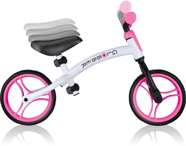 Globber Ποδήλατο Ισορροπίας Go Bike White-Neon Pink