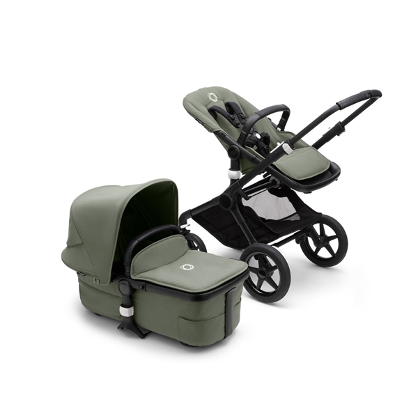 Bugaboo Καρότσι Fox 3 Complete Black-Forest Green