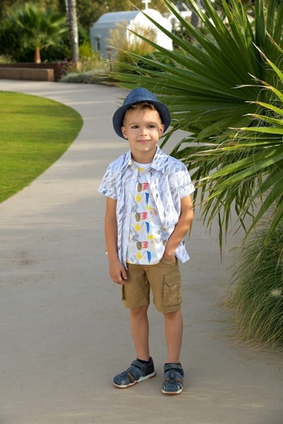 Funky Παιδική Μπλούζα Για Αγόρι Τύπωμα, Λευκό 