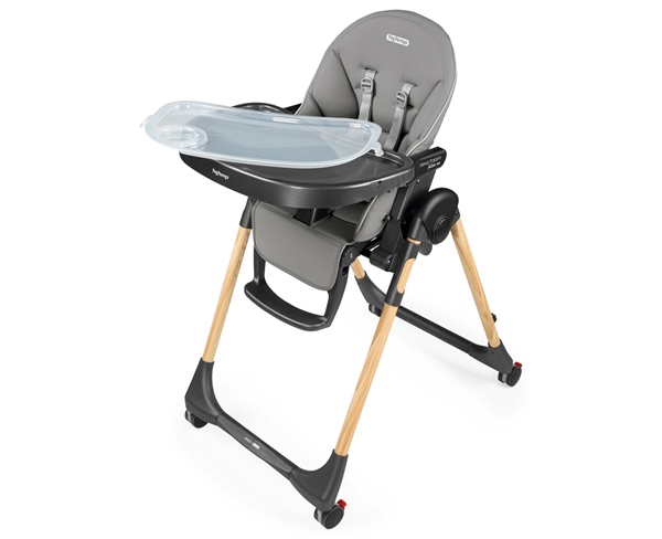 Peg Perego Κάθισμα Φαγητού Prima Pappa Follow Me, Ambiance Ice + ΔΩΡΟ μπάρα παιχνιδιών