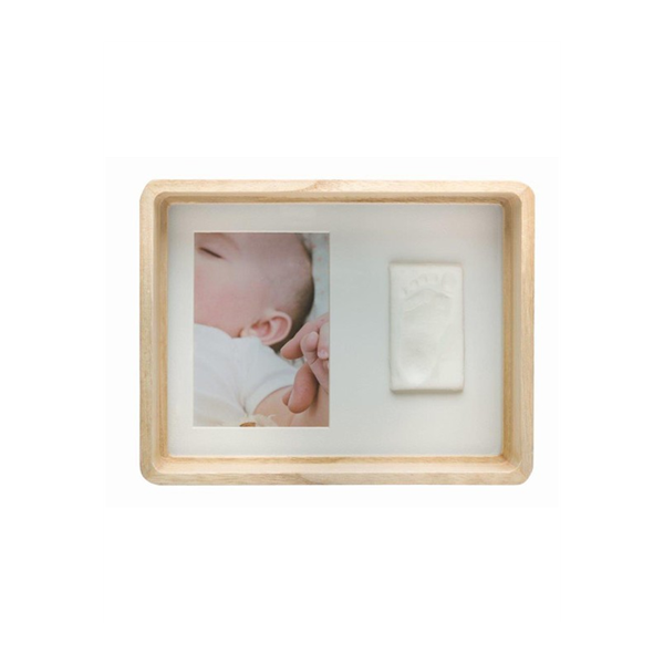 Baby Art Κορνίζα με Αποτύπωμα Deep Frame Wooden