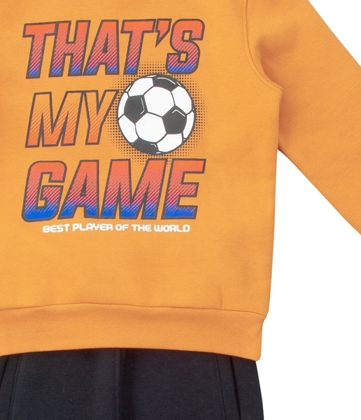 Funky Παιδική Σετ Φόρμας Για Αγόρια Football, Apricot