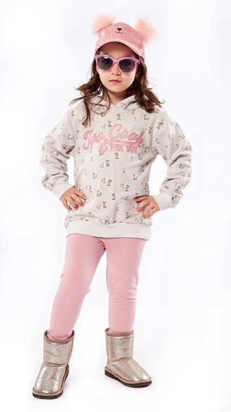 Picture of Εβίτα Fashion Παιδικό Σετ Κολάν Fox, Ροζ