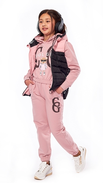 Picture of Εβίτα Fashion Γιλέκο, Ροζ