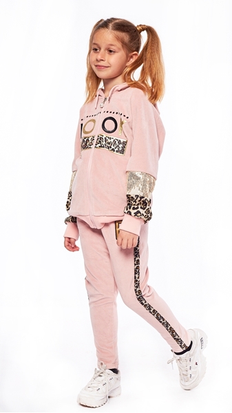  Εβίτα Fashion Σετ Φόρμας Look Animal, Ροζ