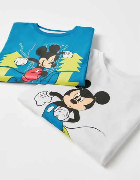 Zippy Σετ 2 Μπλούζες Mickey Για Αγόρι, Μπλέ
