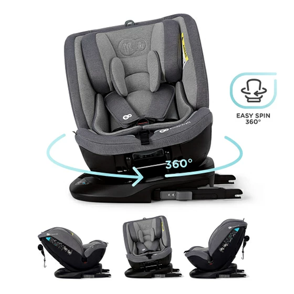 Kinderkraft Κάθισμα Αυτοκινήτου Xpedition IsoFix 0-36kg Grey