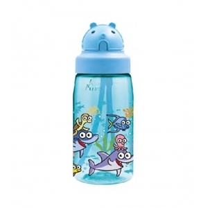 Laken Παγούρι με Καλαμάκι Oby 450ml, Sea Friends