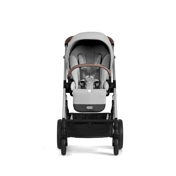 Cybex Βρεφικό Καρότσι Balios S Lux, Lava Grey (Silver Frame)