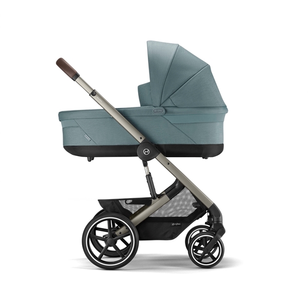Cybex Βρεφικό Καρότσι Balios S Lux New, Sky Blue (Taupe Frame)