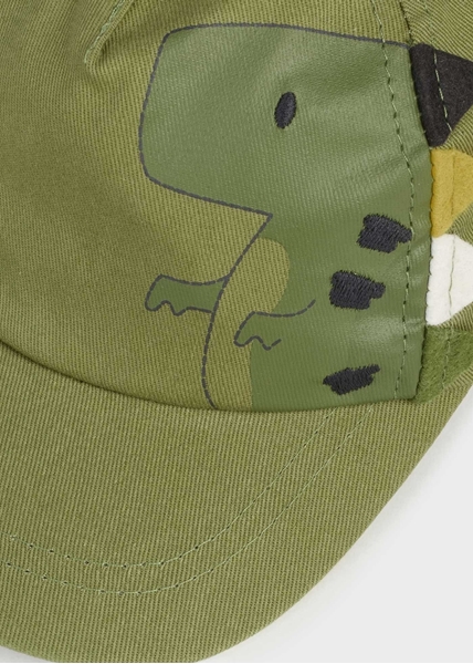 Mayoral Καπέλο Με Γείσο Για Αγόρι Δεινόσαυρος, Λαδί 