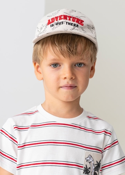 Mayoral Καπέλο Με Γείσο Για Αγόρι Adventure, Μπεζ 