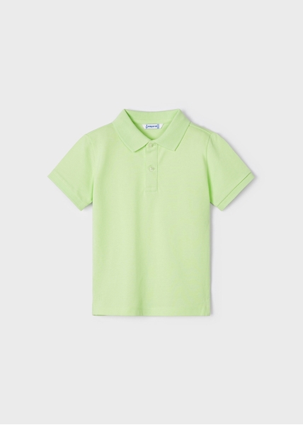 Mayoral Παιδική Μπλούζα Με Γιακά Για Αγόρι, Πράσινο Ανοιχτό